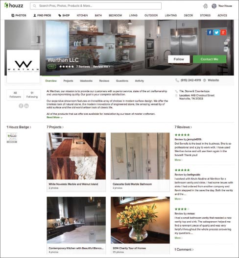 Slippery Rock Gazette Using Houzz To Build Your Granite