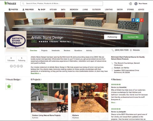 Slippery Rock Gazette Using Houzz To Build Your Granite