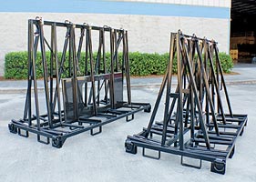 HERCULES KITCHEN TRANSPORT A-FRAME CARTS