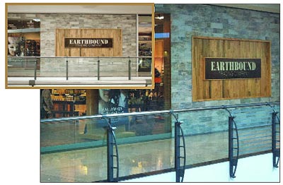 Beginning with its location at the Storebriar Mall in Frisco, TX (pictured), Earth Bound Trading is installing Mediterranea’s Mountain Timber on the façade of its stores as part of ongoing renovations. Mountain Timber offers one of the most distinctive visions for a tile series – featuring a spectacular array of fossilized wood colors.