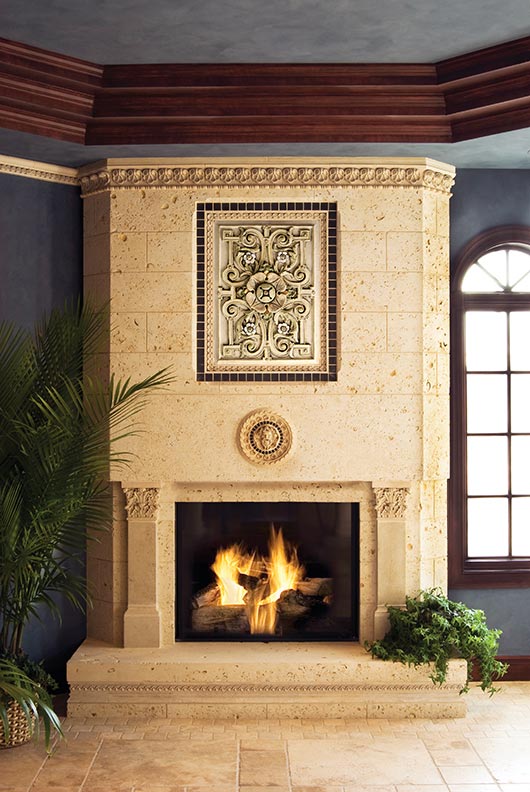 Neptune fireplace