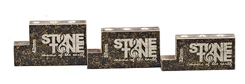 Three of five Stonetone® Patented sustain blocks