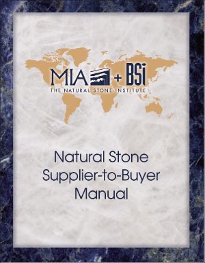 Natural Stone Supplier-to-Buyer Manual