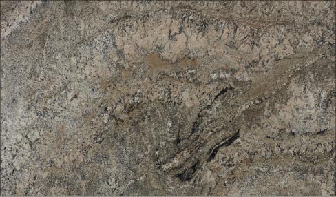 A vein cut slab of Smokey Mountain gneiss shows a subtle ribbon pattern.