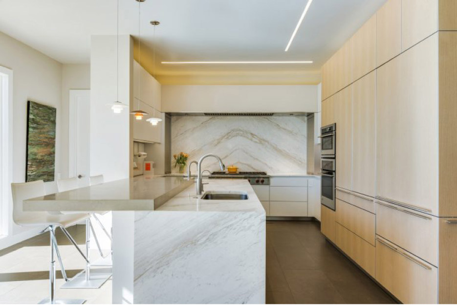 Calacatta Cremo marble.  Photo courtesy of Aria Stone Gallery.