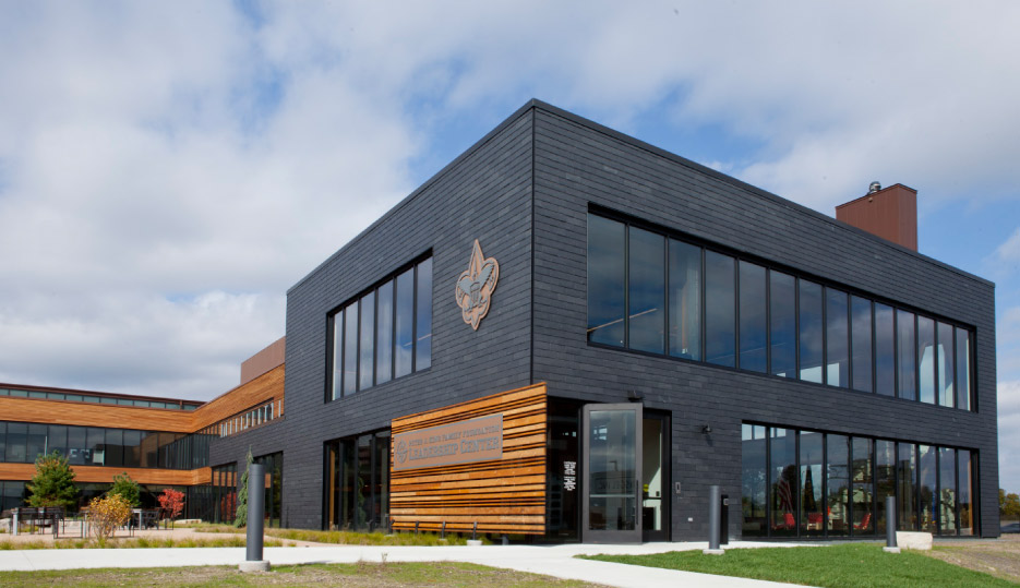 New headquarters of Northern Star Council for the Boy Scouts of America, which serves communities across central Minnesota and western Wisconsin.