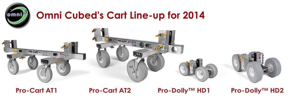 Omni Cubed New and Improved Transport Cart Line for 2014