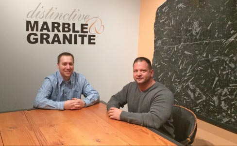 Left to right: DMG President Chip Gleine and company founder Chris Schnetzler in the DMG company conference room. “It’s not about being the biggest, but working toward being the best. Growth has been a by-product of that focus,” said Chip.