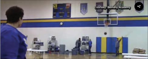 Minnesota Mom Sinks Half-Court Shot