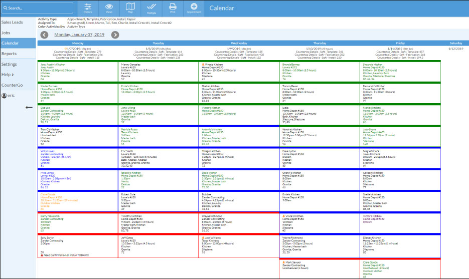 Clean Sheet production means all the variables and blanks such as customer choices, installation date, product availability have been filled in.