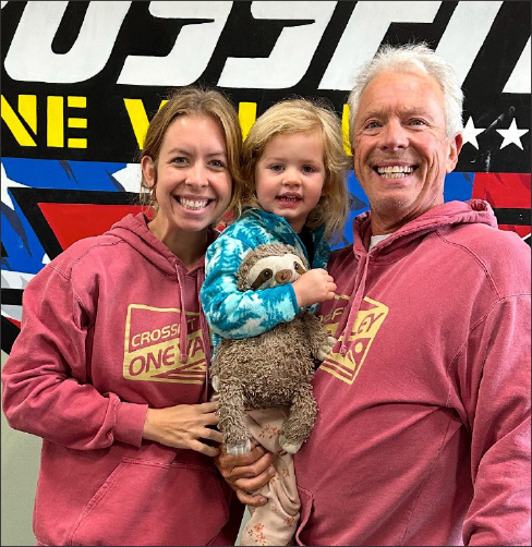 Logan, Bobby Grace, and me at my Crossfit gym