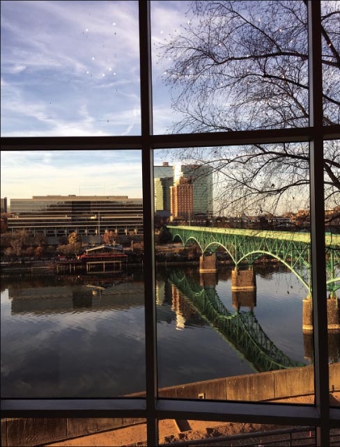 View from the rotunda.