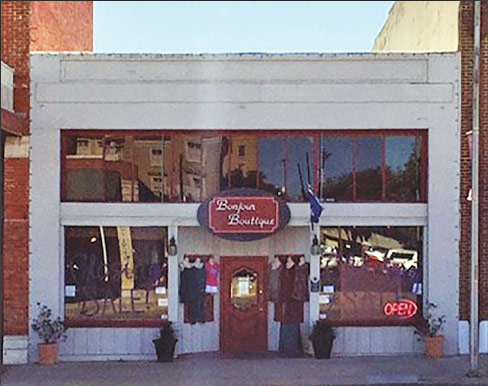 Eggemeyer’s General Store San Angelo, Texas Storefront before renovations