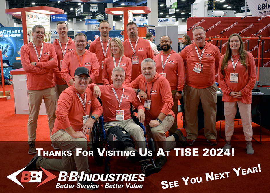 BB Industries Marks 30 Years in the Stone Industry at 2024 TISE Booth