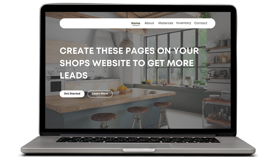 Create these pages on your shop's website to get more leads