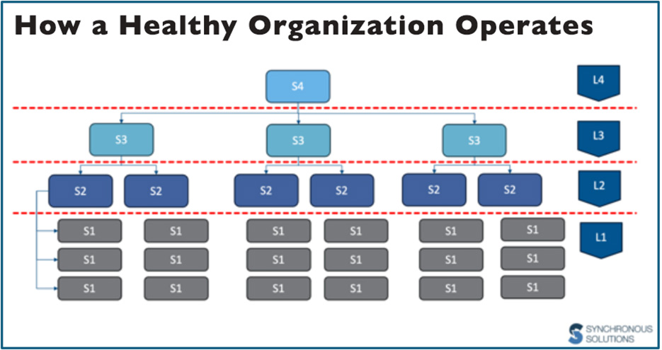 Chart One-How a Healthy Organization Operates