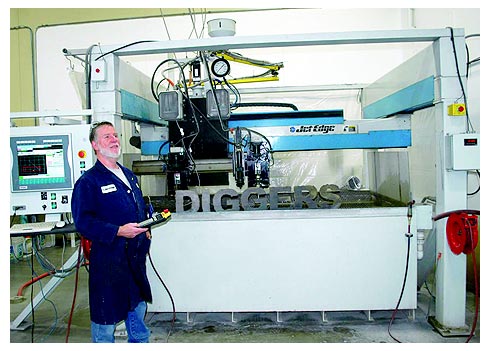 Jet Edge waterjet