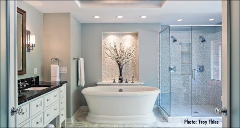 Before & After Bath – Paul Knutson of Knutson Residential Design, LLC I Saint Paul, MN.