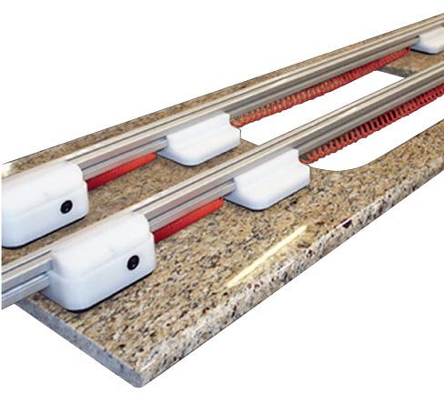 Stone Pro  Vacuum Support  Rail System