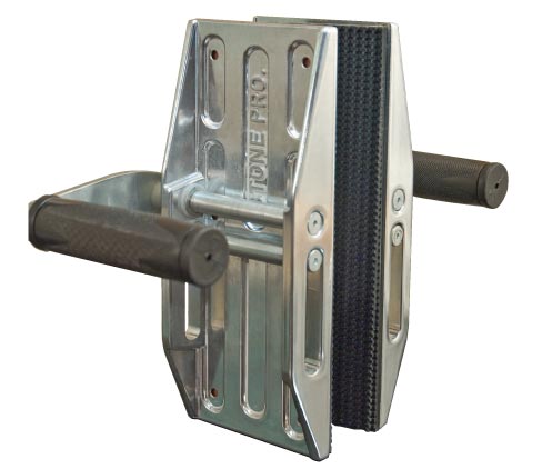 Stone Pro Carry Clamps handle up to 500 lbs and 4 cm thick material – sold in pairs.