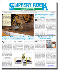 Download the April 2016 issue of Slippery Rock Gazette in PDF format