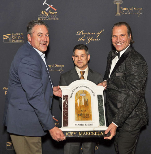 Joey Marcella Receives 2018 Craftsman of the Year