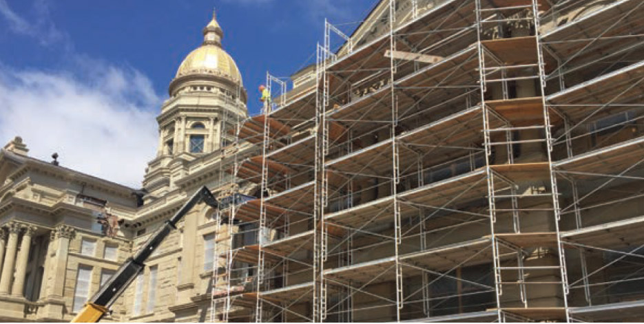 Grande Pinnacle Award Wyoming State Capitol Restoration  Cheyenne, Wyoming