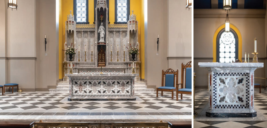 Commercial Interior Corpus Christi Catholic Church  Aldie, Virginia