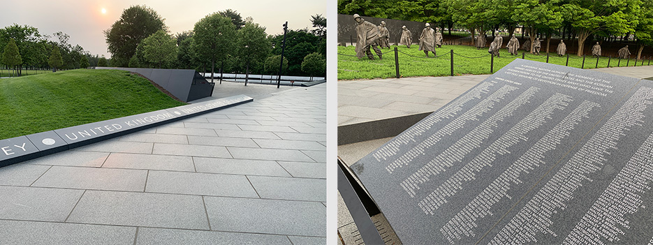 Korean War Veteran’s Memorial Wall of Remembrance