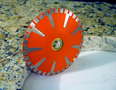 Scorpion Diamond Contour Saw Blades give you more bang for your buck when doing sink cutouts. The high-quality diamond coating allows for smooth, close cutting with less time spent grinding. 