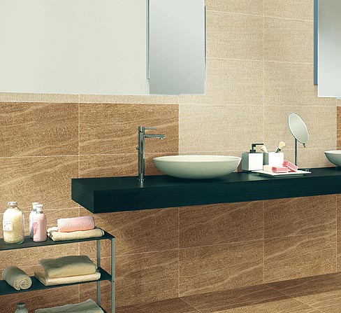 Traverwood Almond and Walnut tile