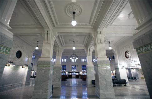 King Station in Seattle was a shabby, sad sight before it was restored to its former glory, at the cost of about $50 Million.