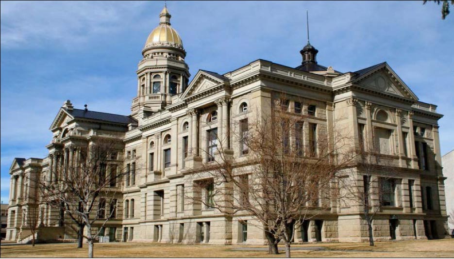 The Wyoming State Capitol Building, on the Nation Register of Historic Places, is just one of  Mark 1’s current major restoration projects.