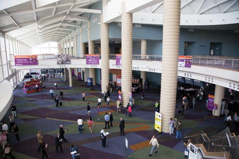 Coverings 2012 entrance hall