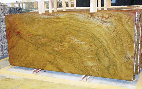 Brazilian “Gold Macaubas” slab