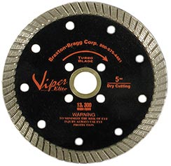 Viper Elite Turbo Diamond Saw Blades