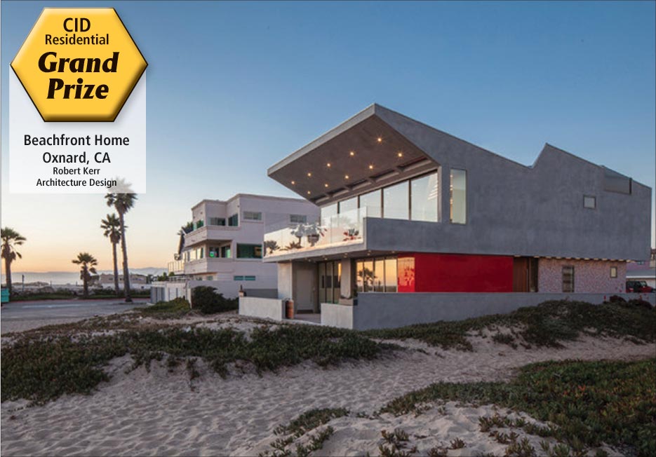 CID Residential Grand Prize: Beachfront Home Oxnard, CA Robert Kerr Architecture Design