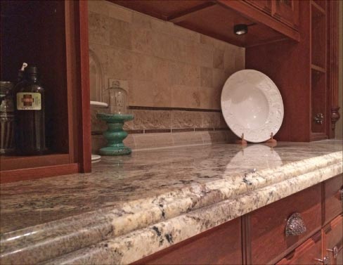 6cm laminated granite countertops for an upscale client’s remodeled home, in a resort community near Salt Lake City, Utah.