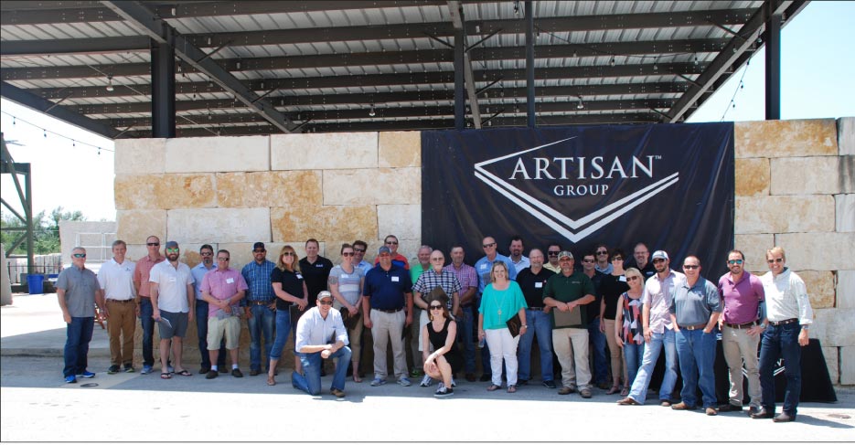 The 5th Annual Artisan Group™ Meeting was hosted by group member Architectural Marble and Granite at their Austin, Texas headquarters.