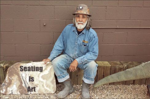 Pete “the Miner” Incardona loves stone and is living the life he loves harvesting rare minerals in the Arizona desert.