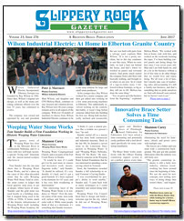 Download the June 2017 issue of Slippery Rock Gazette in PDF format