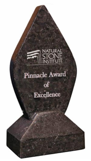 Natural Stone Institute Announces 2018 Pinnacle Awards Call for Entries