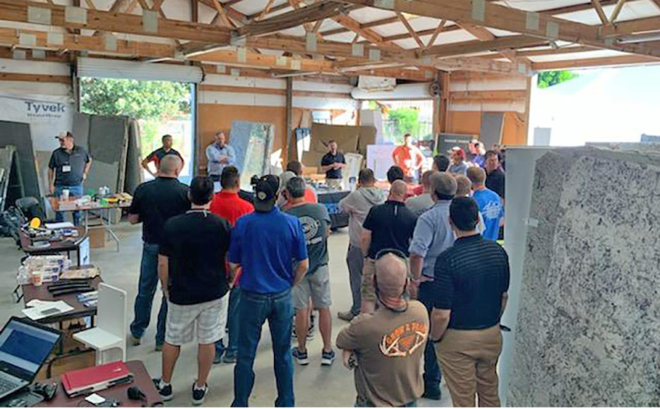 All Slab Fabbers held their first workshop in 2019. The inaugural event was attended by about 150 fabricators, and several stone industry vendors.