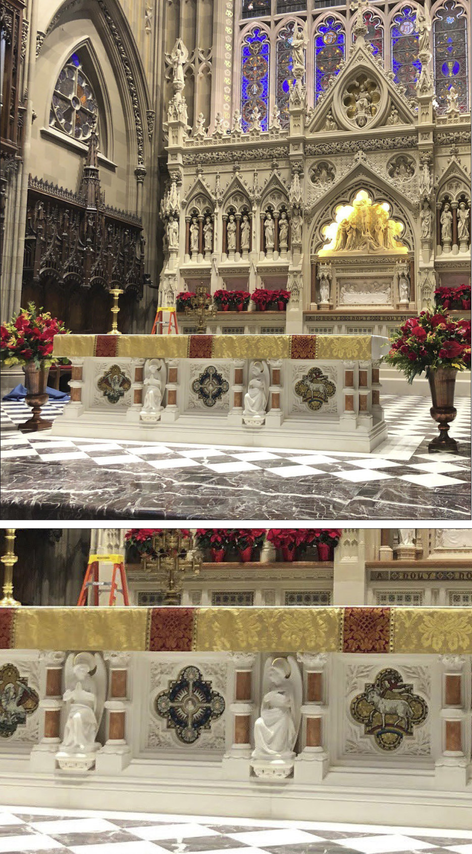 Renovation/Restoration Trinity Church Wall Street  Chancel & Altar Restoration  New York, NY