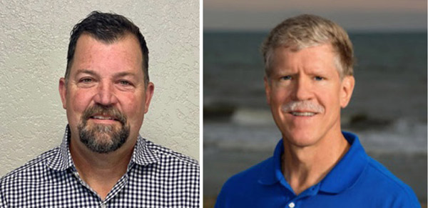  Left: Brad Pearce, new Artisan Group Board Member     Right: Harlan Bost, new Artisan Group Board Member