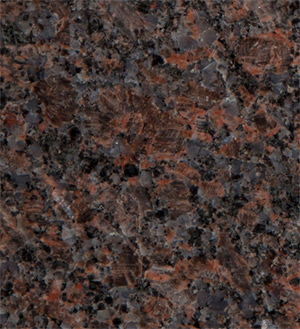 Polished Dakota Mahogany granite