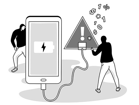 There are hidden  risks in using public charging ports. Know how to protect your data and yourself.