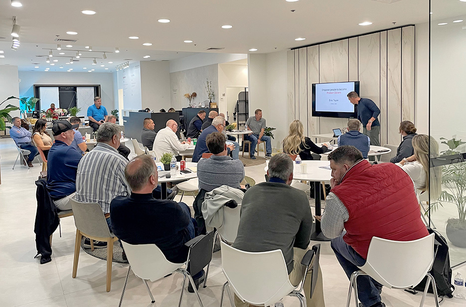 Attendees at the Charlotte Fabricator Forum take part in educational sessions including OSHA compliance, using artificial intelligence and more.