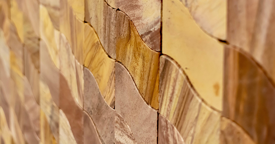 The beautiful Aztec sandstone is the same distinctive rock that makes up the massive cliffs of Zion National Park, the deep canyons of Canyonlands, and the iconic arches of Arches national Park.