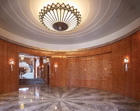 Winner Commercial Stone  Installation Smith Cnt. for Performing Arts Las Vegas, NV